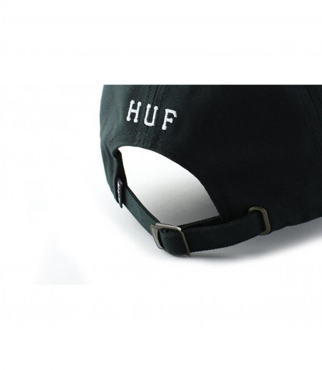 Huf Classic H curve brim hat black